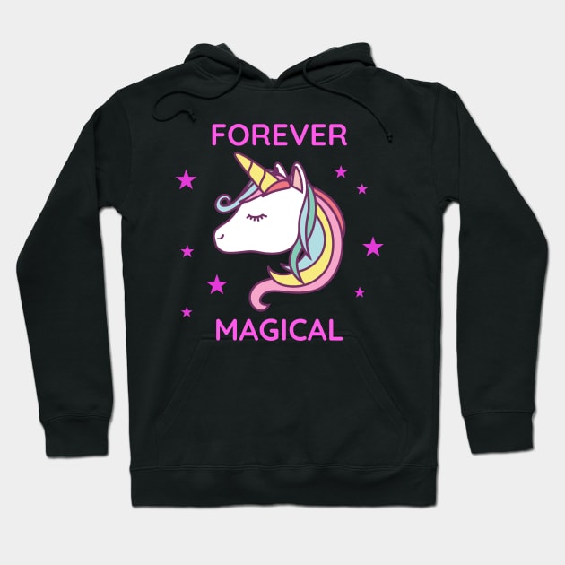 Forever Magical Unicorn Hoodie by fromherotozero